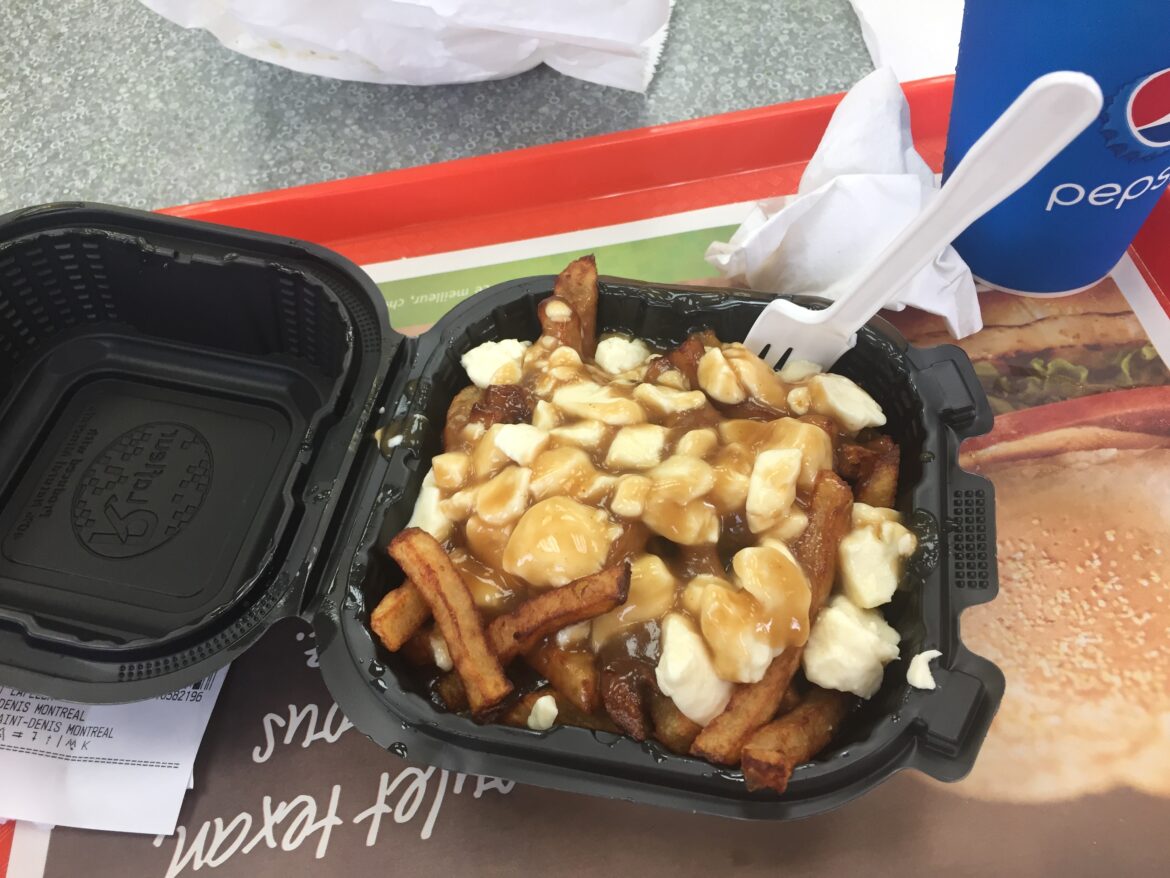 Montréal et sa poutine !