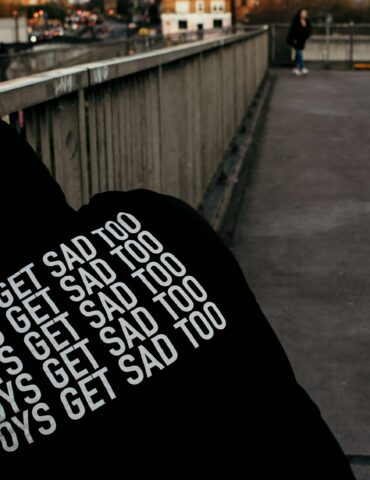 black and white printed shirt